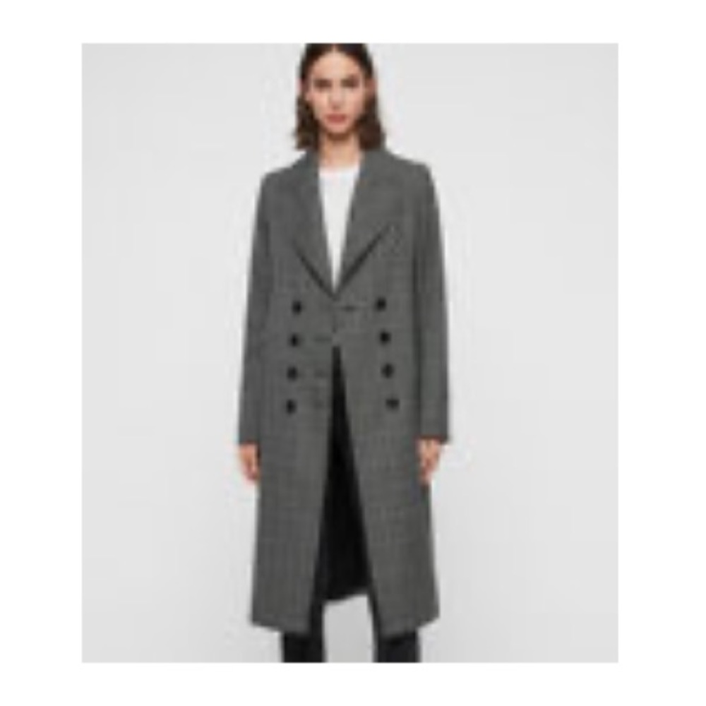 All saints blair shadow coat